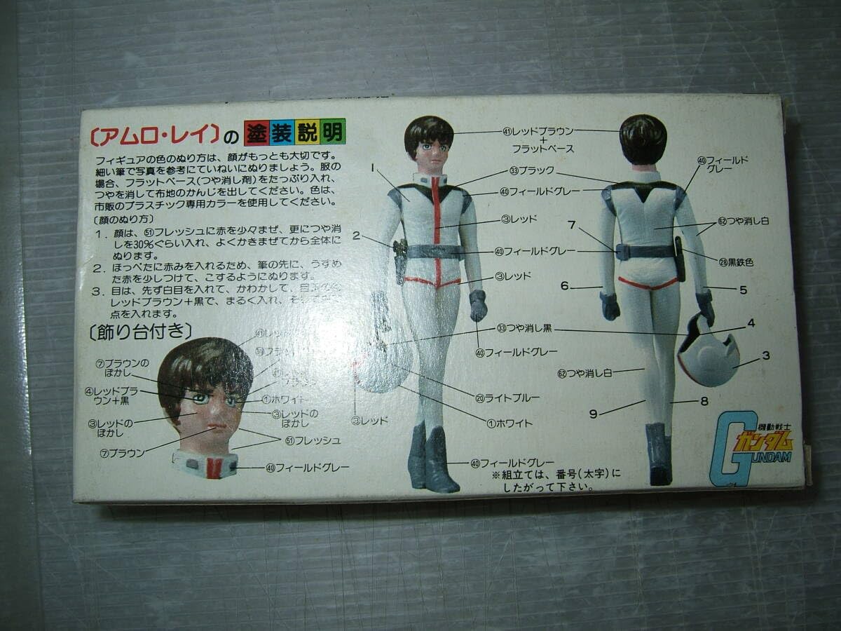 Amazon.co.jp: 1/20 アムロ レイ 2F-1 : おもちゃ