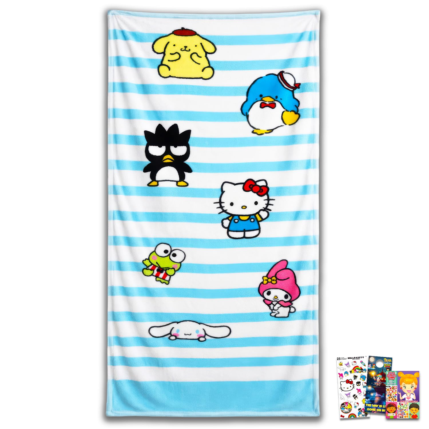 Amazon.com: SANRIO Hello Kitty Beach Towel Set - Bundle with
