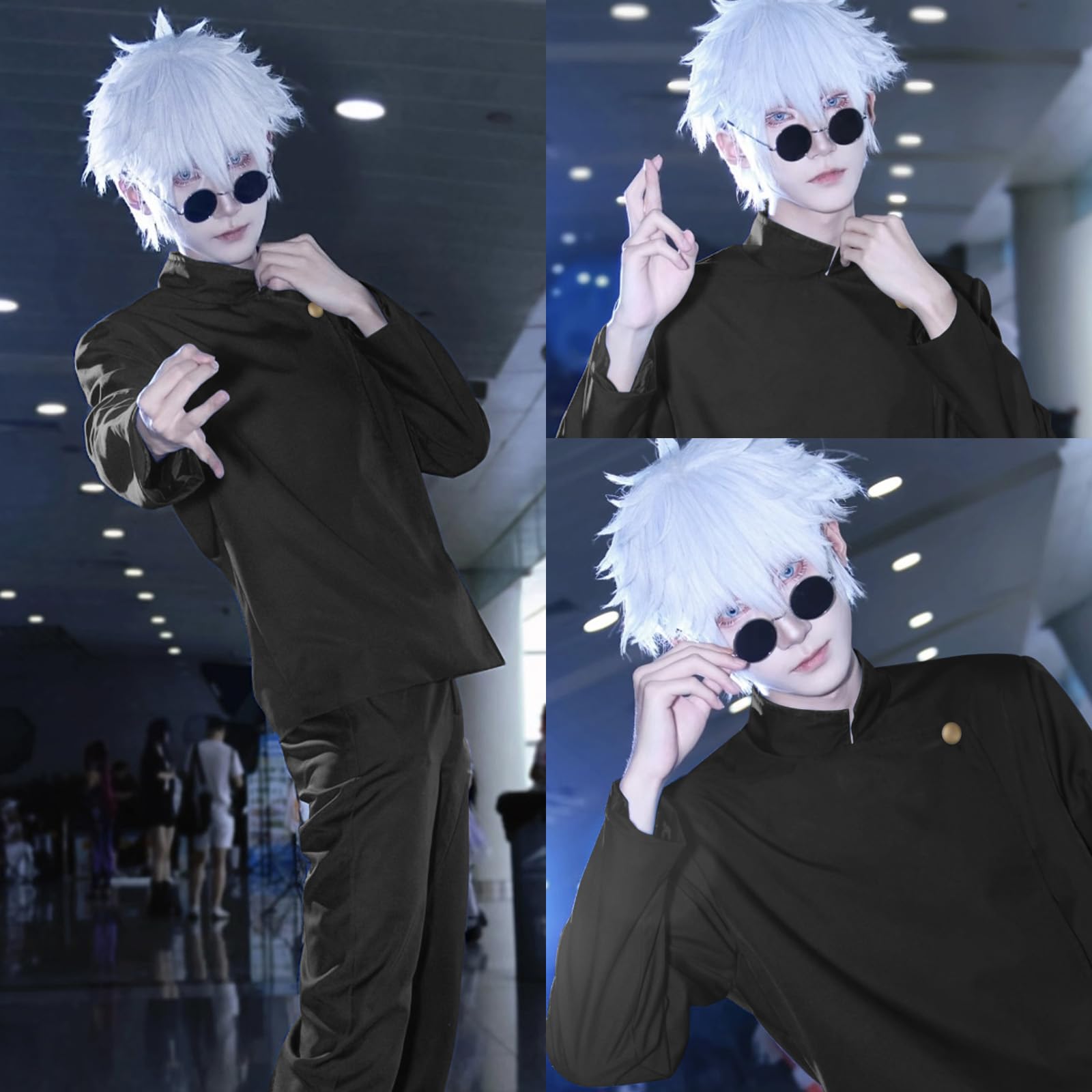 Bocguy cosplay anime, costume da gojo/choso/sukuna/toji/geto/nobara/yuji itadori, per Halloween e carnevale