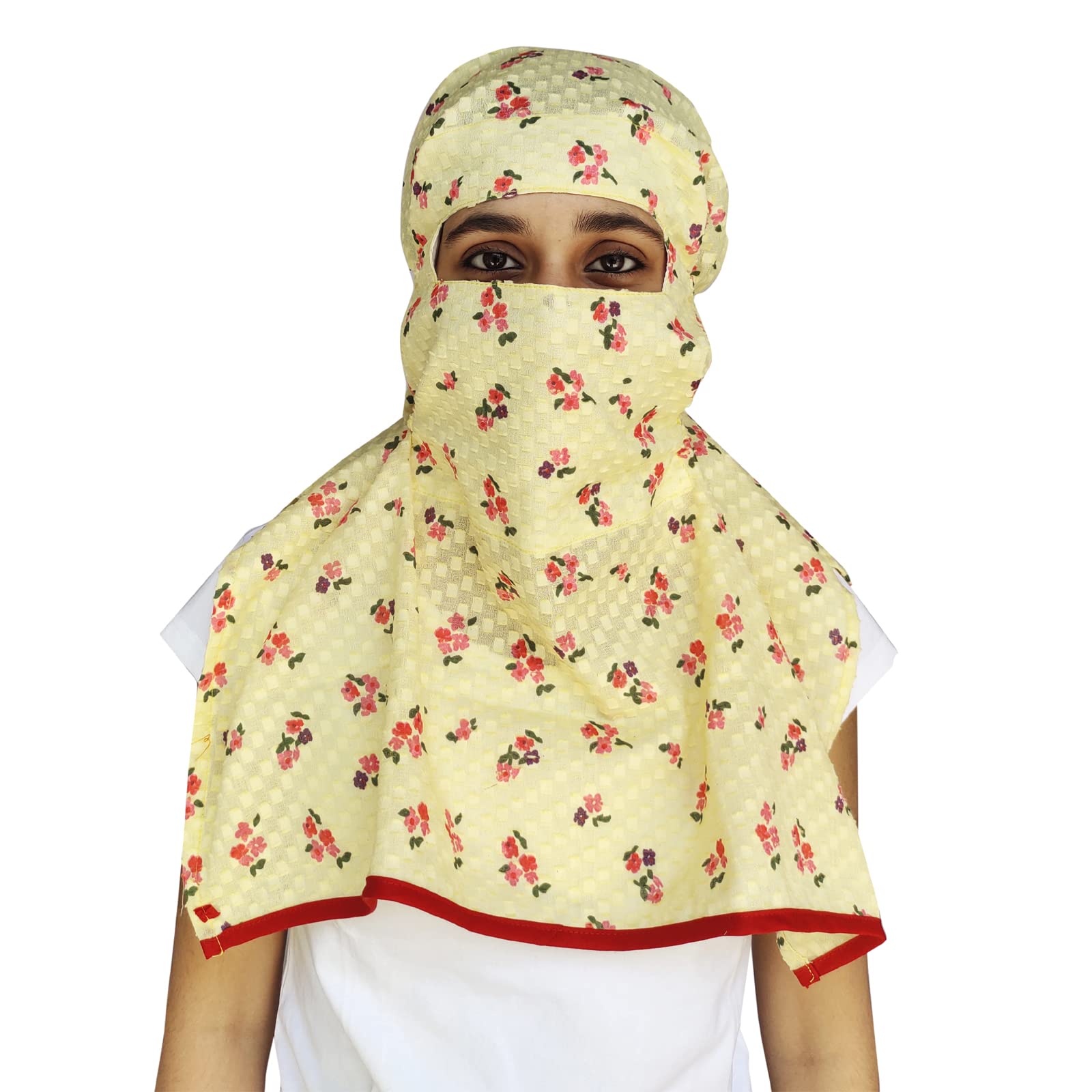 SwitchonRayon Mill dye Innovative scarf Hijab for Women with closer Hook and Loop Tape size adjustable -Scoty Scarf