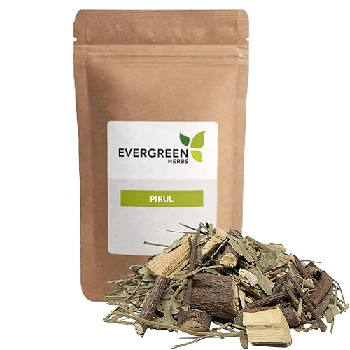Evergreen Herbs Pirul Pepper Tree 8 oz. - Schinus Molle, pimienta americana, árbol de pimienta peruana, Pirul - Bolsa resellable para garantizar la