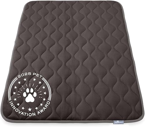 Miniatura 70 de Paw Inspired Alfombrillas acolchadas lavables para perros, almohadilla de 41 x 28 pulgadas, se adapta a perreras de 42 pulgadas, a prueba de fugas