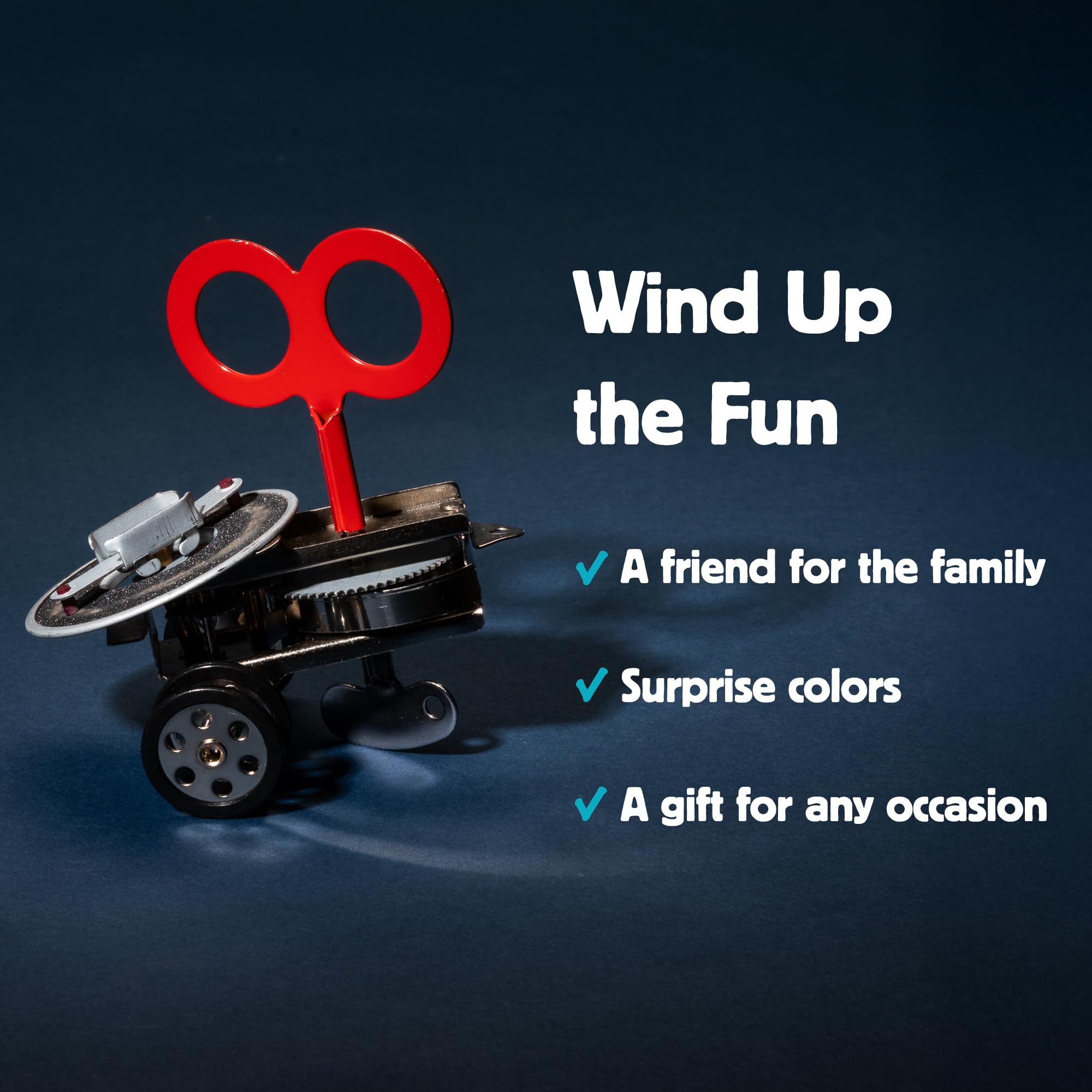 Kikkerland Sparklz Wind Up Gear Box : Amazon.in: Toys & Games