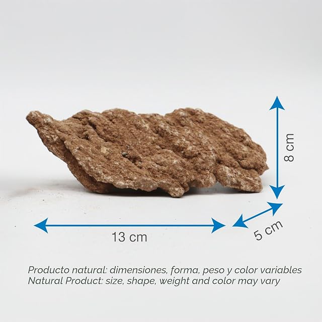 Foto 3 de 3 de Amtra Roccia Mountain Stone - Decoración Natural para acuarios Wild, calcárea, Ideal para Jardines Zen, Peso…