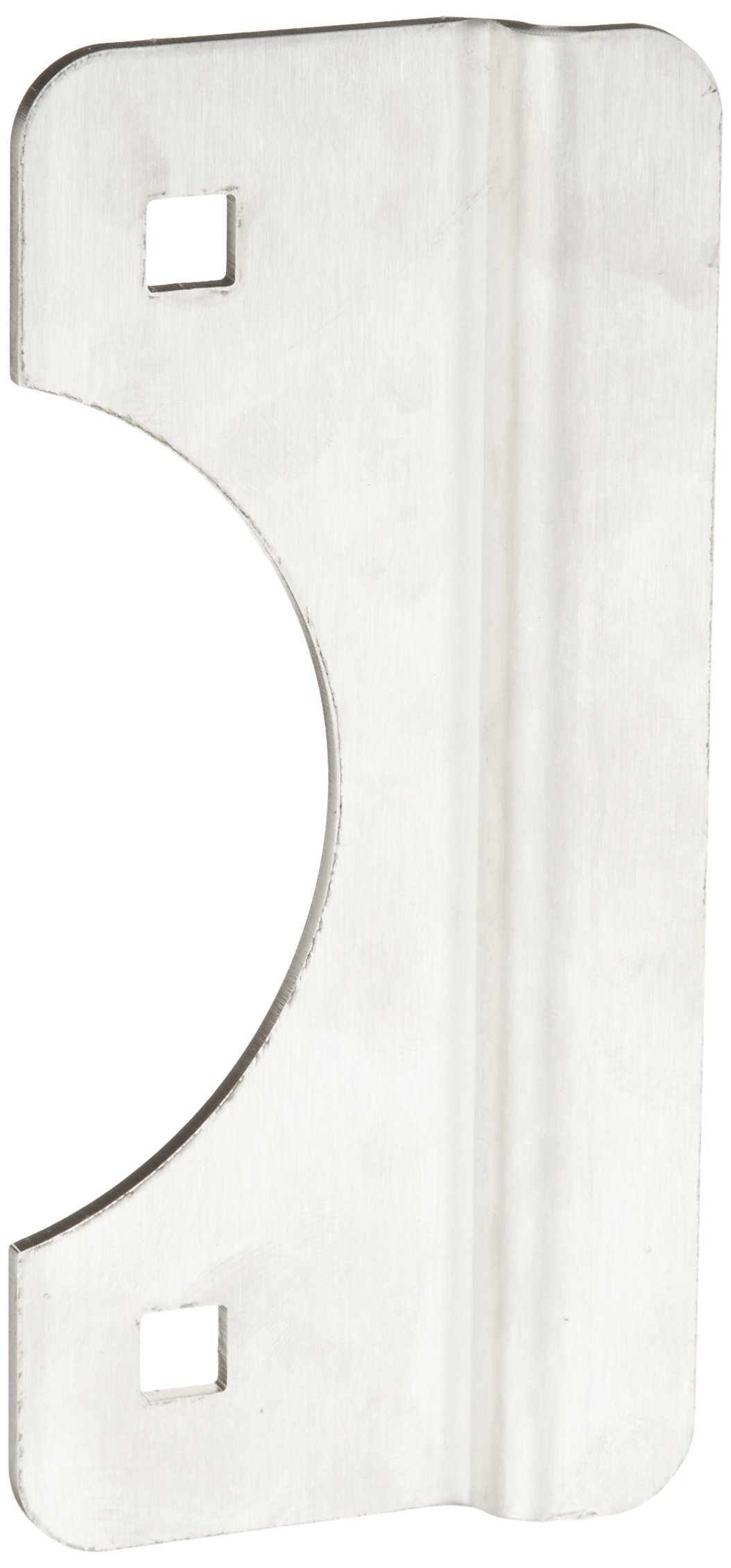 Don-Jo SLP-106 12 Gauge Stainless Steel Short Type Latch Protector, Satin Stainless Steel Finish, 2-5/8
