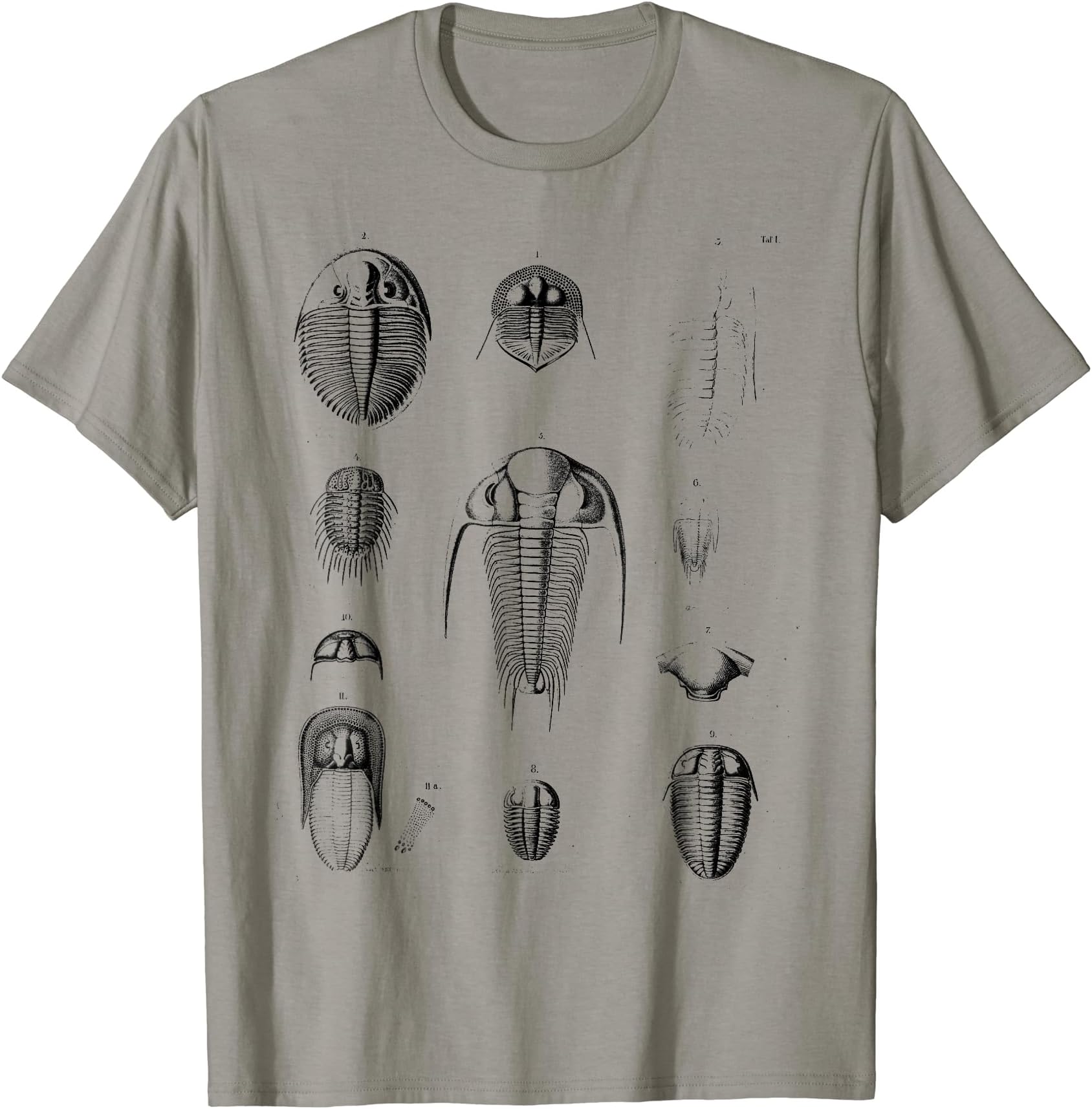 Trilobite Fossil Geology Teacher Student Geologist T-Shirt