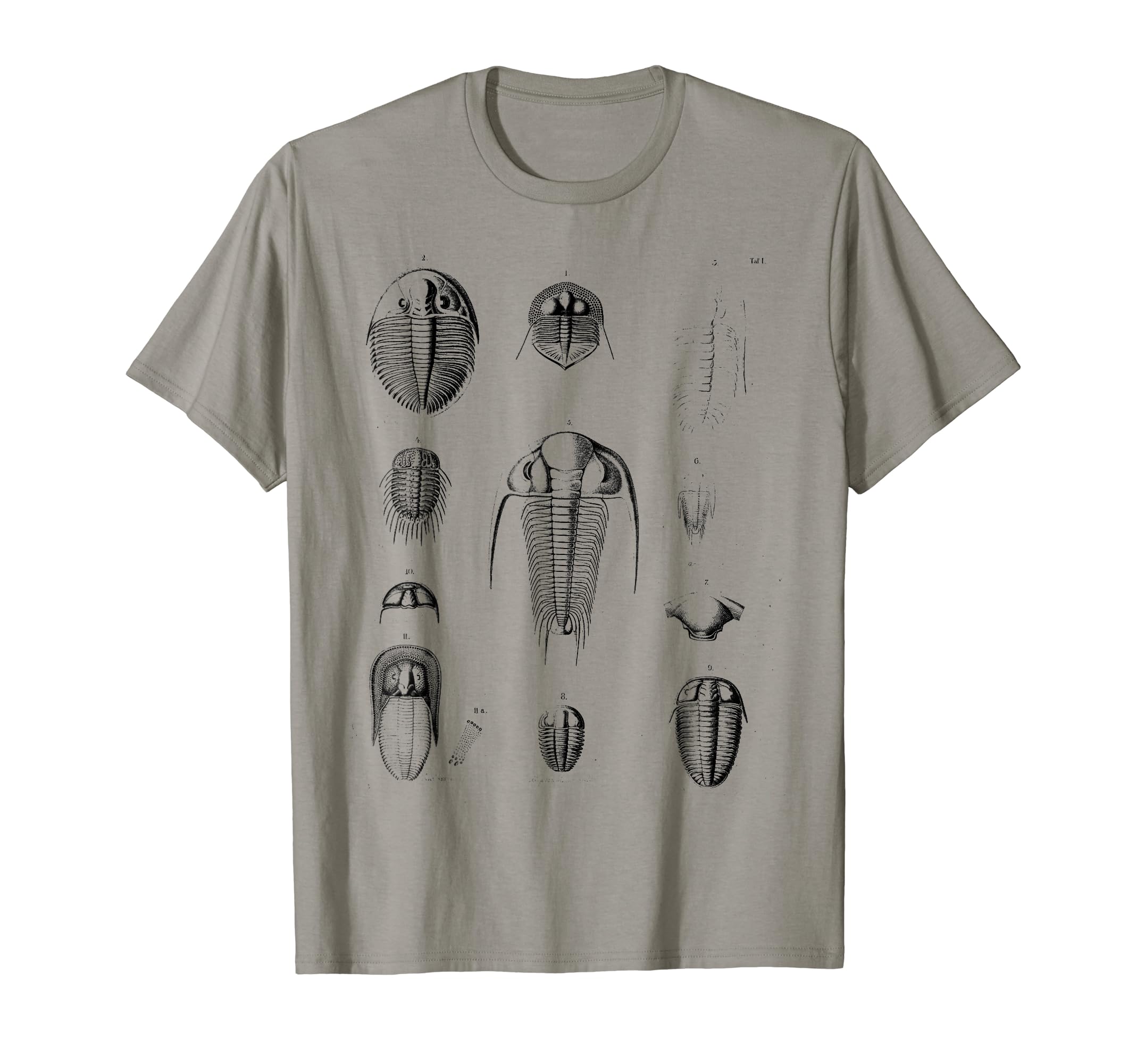 Trilobite Fossil Geology Teacher Student Geologist T-Shirt