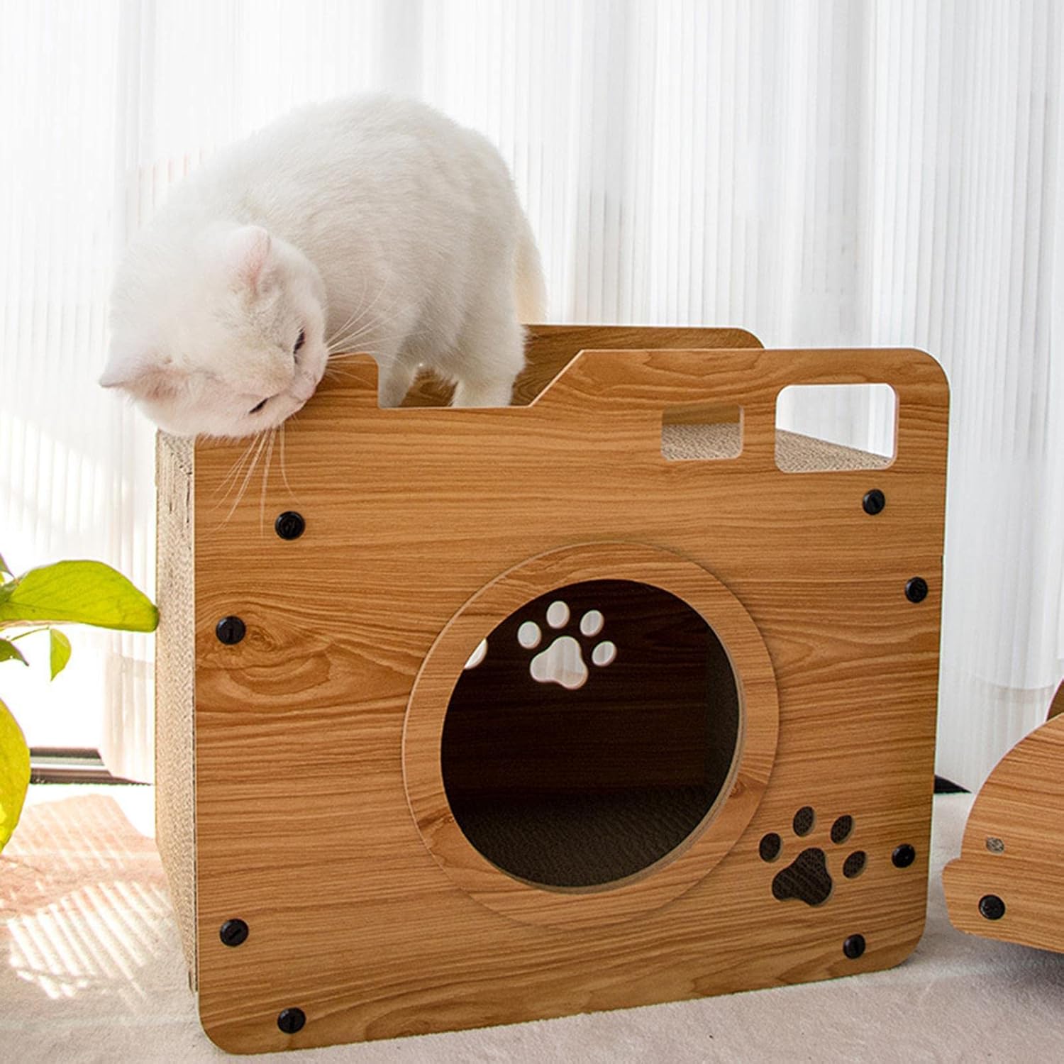 Cats Scratching Board Claw Scratcher Protector Decoration for