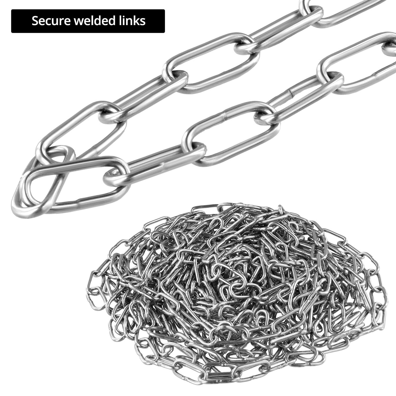 Chaîne En Acier Inoxydable Vendue Au Mètre, 10 M De Chaîne à