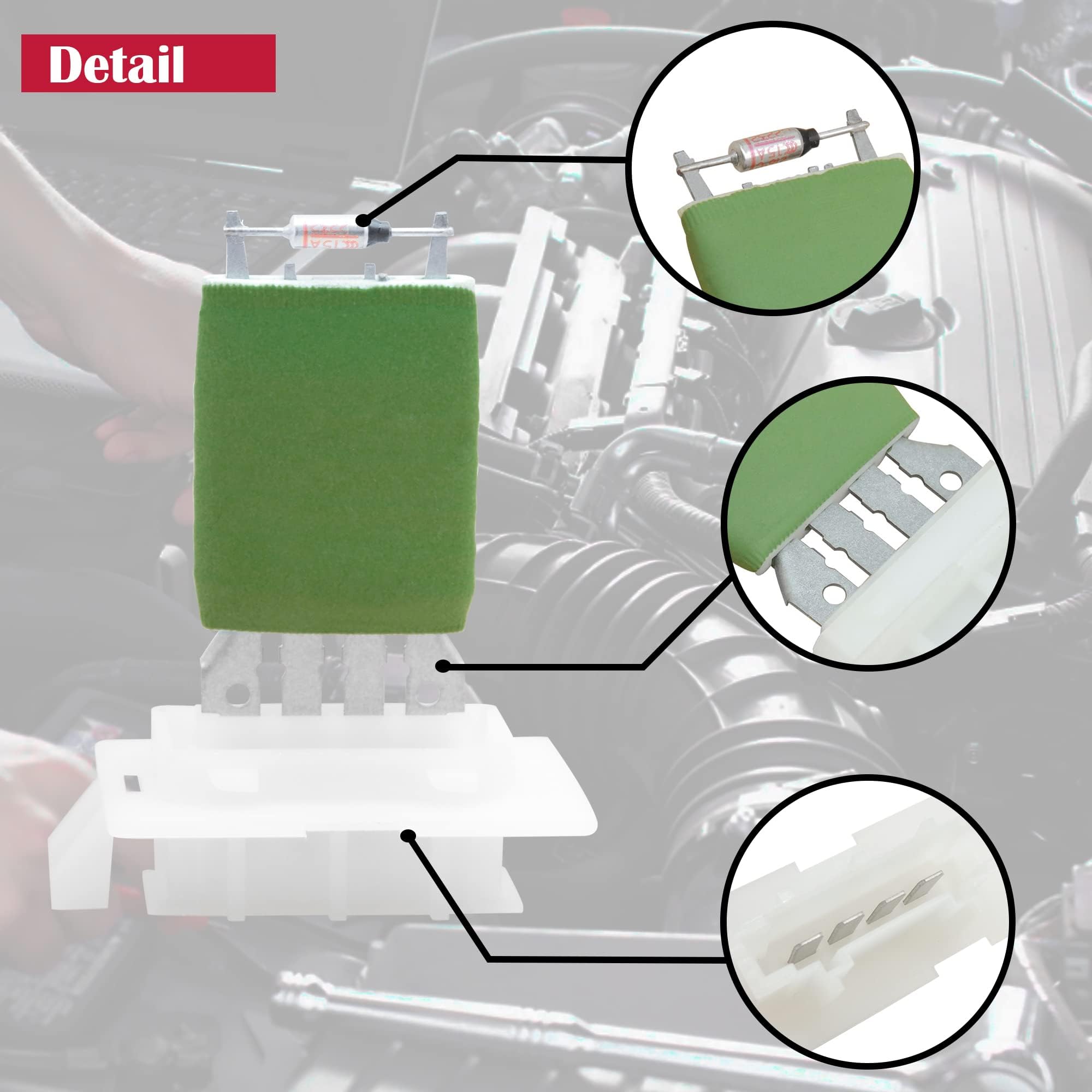 Modulo di resistenza di regolazione della velocità del motore del ventilatore dell'aria