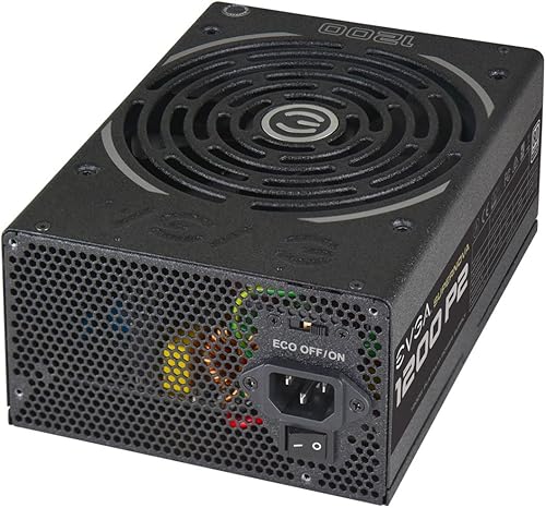 Miniatura 4 de EVGA Supernova 1200 P2 80 Platinum modo ECO de 1200 W totalmente modular NVIDIA SLI y Crossfire Ready 10 años de garantía de alimentación