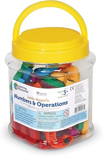 Miniatura 2 de Learning Resources Jumbo números magnéticos