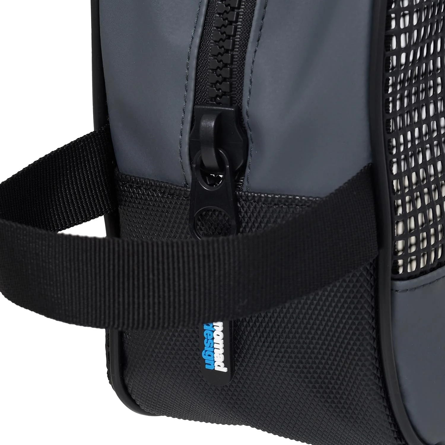 Nomad Design Splash Bag – Waterproof Wash‑Down Lure Bag with Drainage Mesh, Heavy‑Duty Zip & Mesh Window, Large