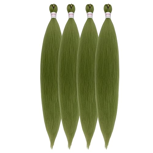 Miniatura 23 de Cabello trenzado azul preestirado morado preestirado hipoalergénico no tóxico trenzado extensiones de cabello Ez trenzado trenzado trenzado sin