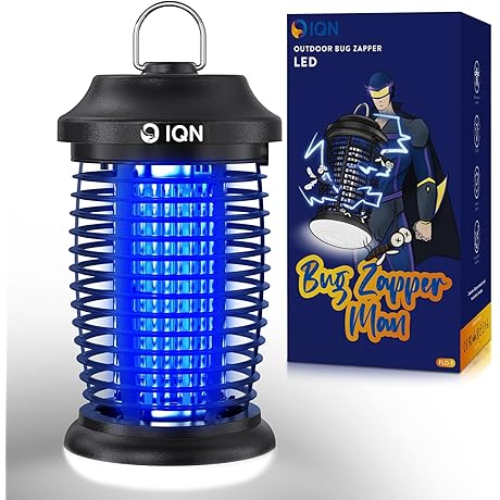 15W Bug Zapper with LED Light for Indoor and Camping