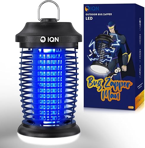 Exterminador de insectos para exteriores con cepillo