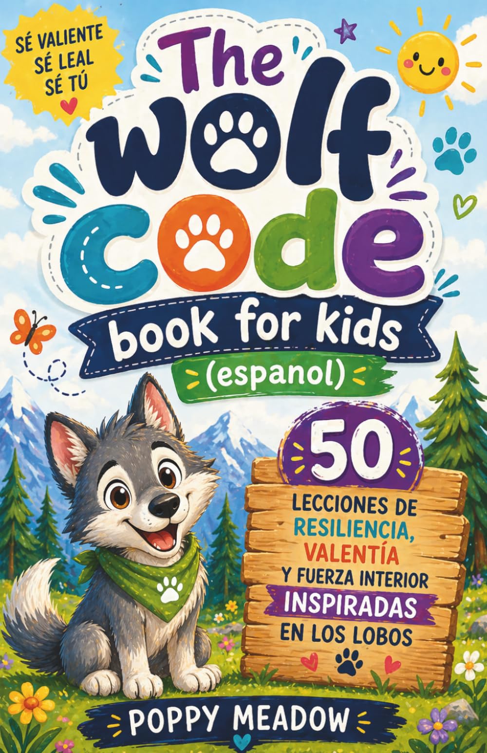 The Wolf Code Book For Kids (Espanol): 50 lecciones de resiliencia, valentía y fuerza interior inspiradas en los lobos