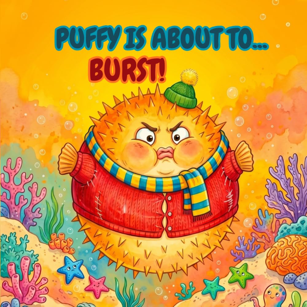 Puffy the Pufferfish is About to Burst!: A Funny Children's Book About Refusing Winter Clothes and Dealing with Big Emotions