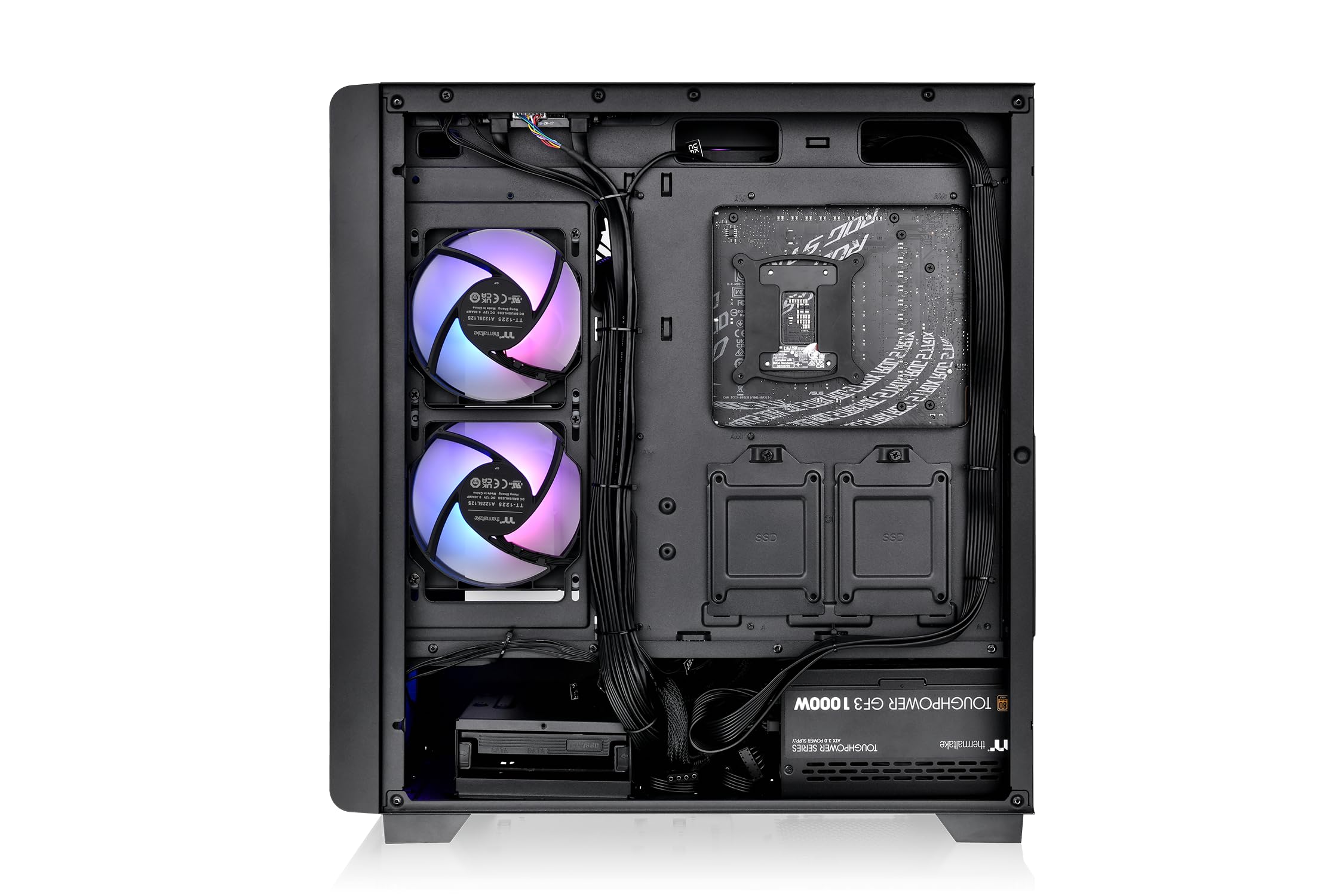 PC- Case Thermaltake S250 TG ARGB Black