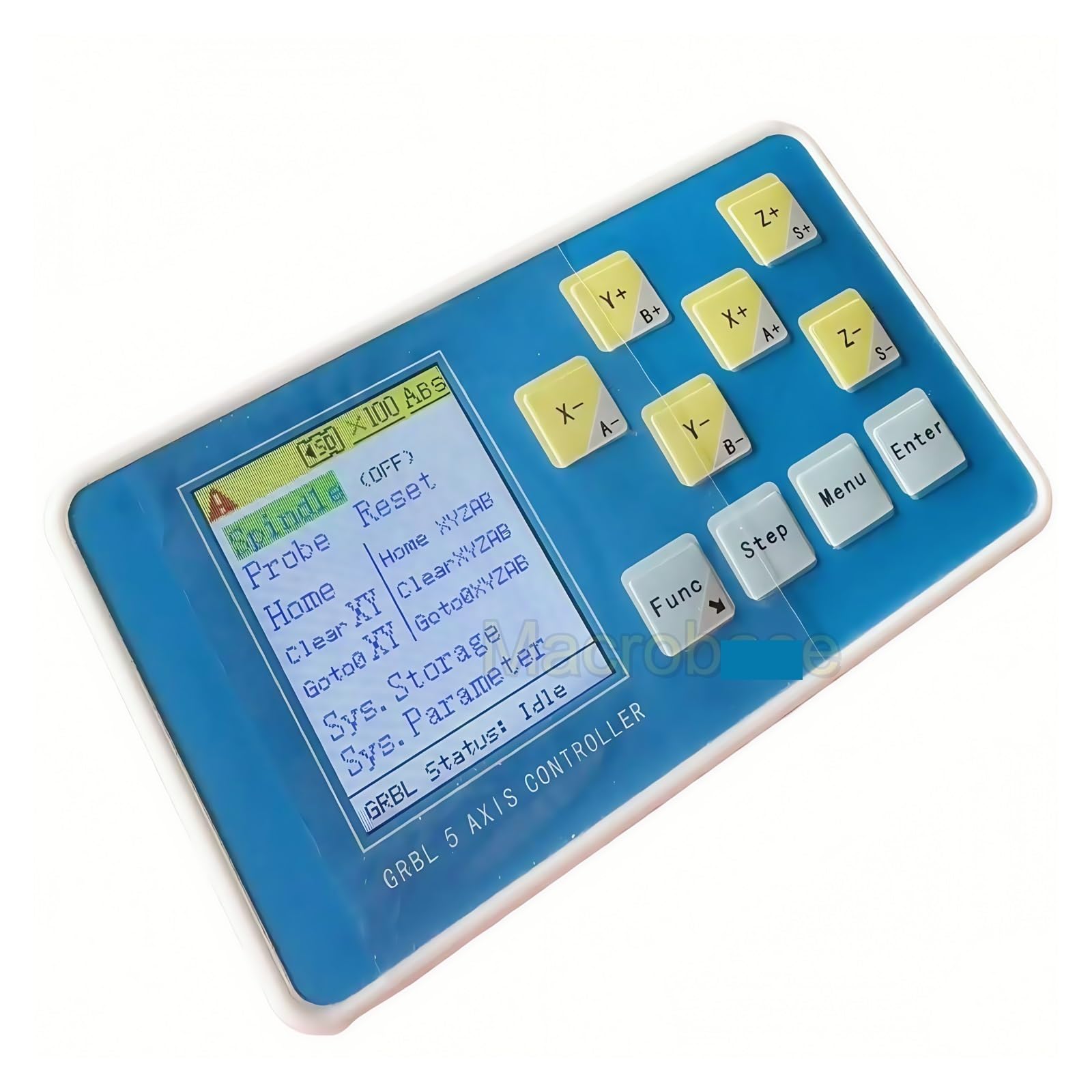Kontroler CNC, 5-osiowy Kontroler GRBL 32 Bity ARM Tarcza Cnc Płyta Kontrolna Offline Wyświetlacz Lcd Do Grawerowania Owego CNC Frezarka Znakująca do routera CNC, tokarki(LCD)