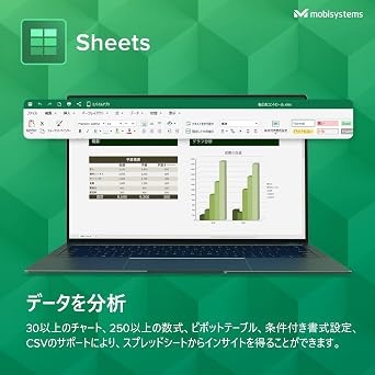 OfficeSuite Personal - Documents, Sheets, Slides, PDF Viewer, Mail & Calendar for Windows | Compatible with Microsoft Office and Adobe PDF | 1 user ・ 1 PC + 2 mobile annual license