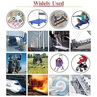 Vista 8 de Othmro Rodamientos rígidos de bolas 60/28-2RS, rodamientos de doble sellado, rodamientos de acero con rodamientos de cromo de alto carbono