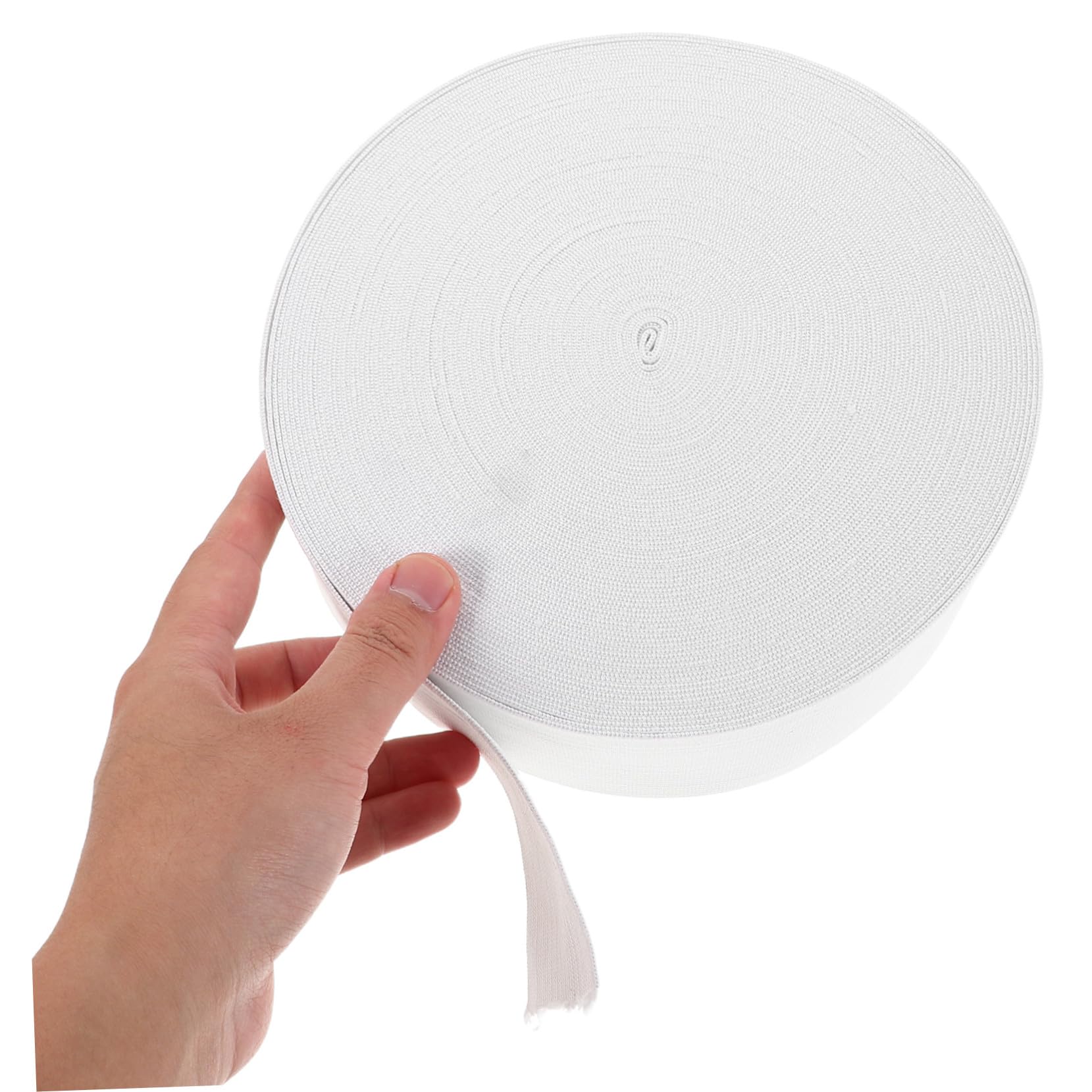 Healifty Coser Bandas Elásticas Banda Elástica Ancha Gruesa Rollo de Cinturillas Mangas Confección Prendas