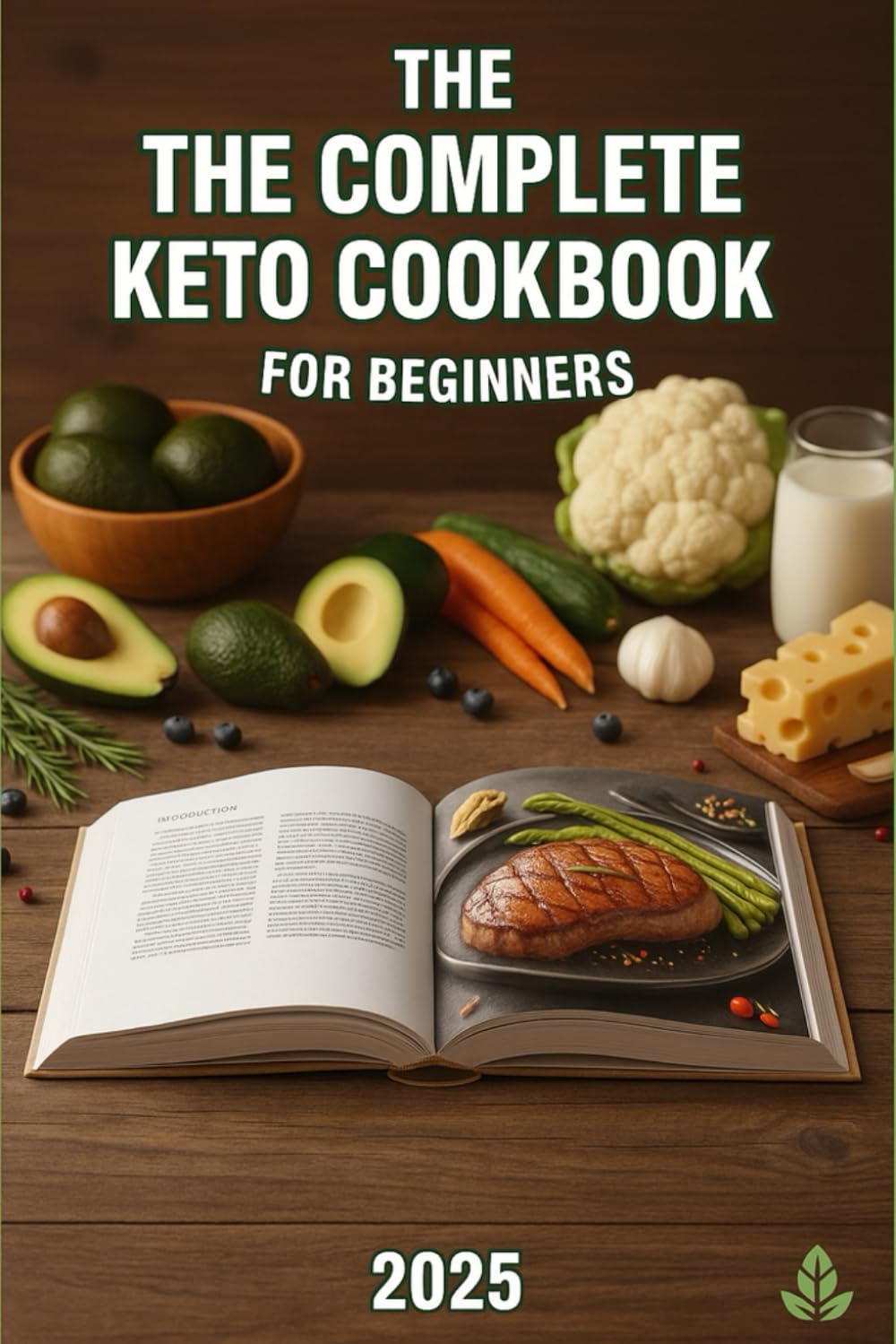 The Complete Keto Cookbook for Beginners 2025: 1000+ Low-Carb Recipes with 30-Day Meal Plan | Shopping Lists & Full Nutritional Info to Kickstart Ketosis & Lose Weight Fast