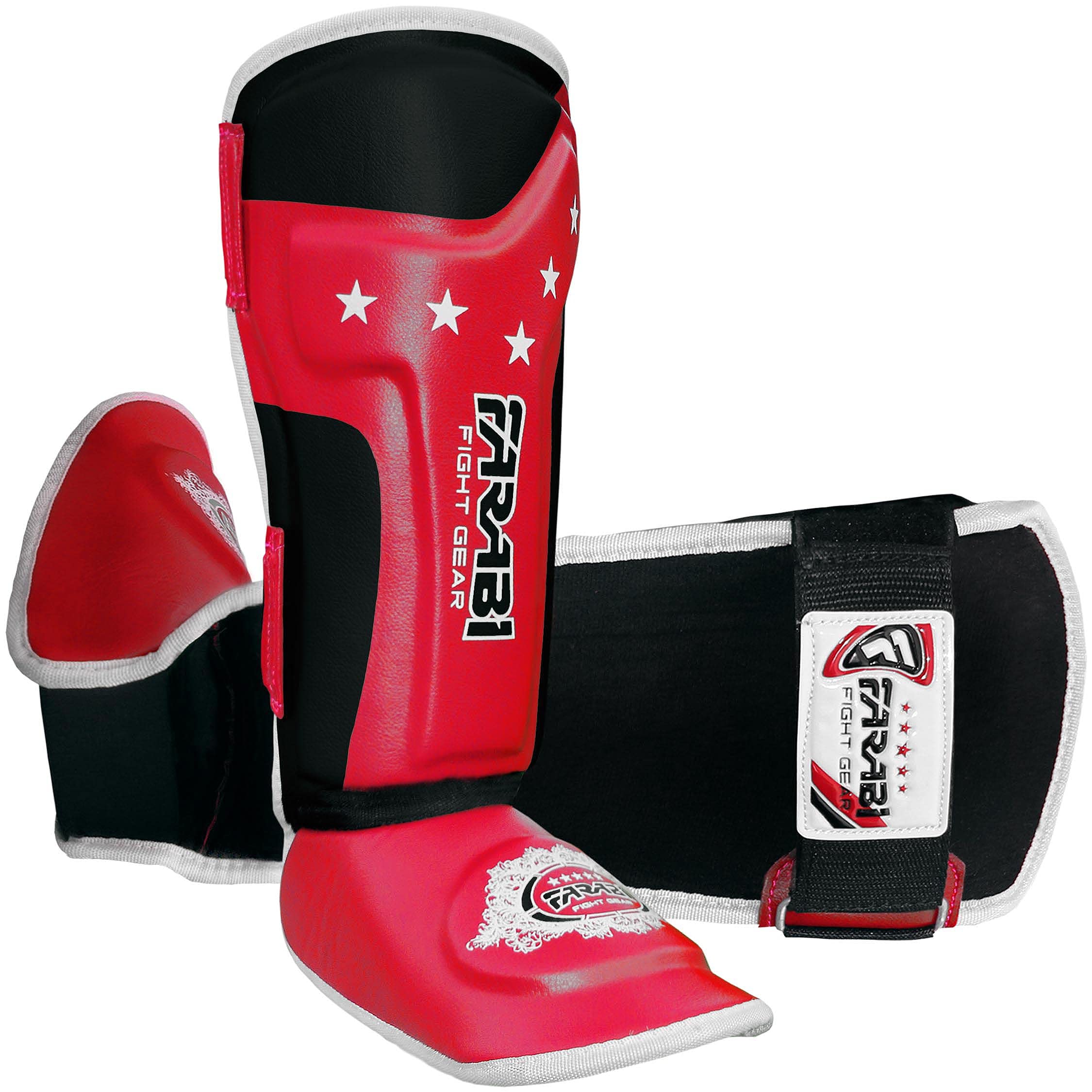 Set De Espinilleras De Kickboxing Con Guantes De Boxeo De 16 Oz - Protección Ajustable Para MMA, Muay Thai Y Entrenamiento