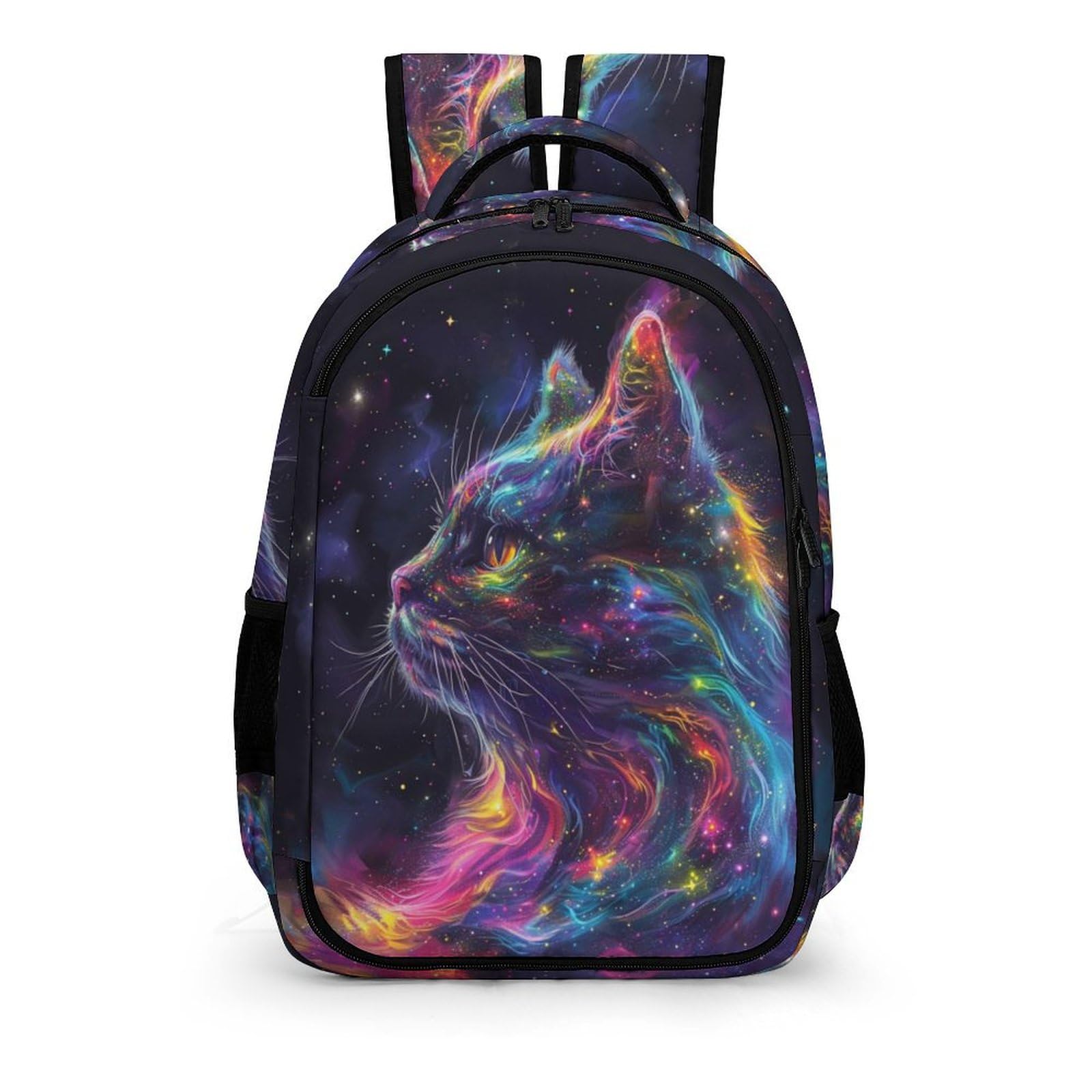 TPISLI Children's Backpack, Schoolbag Cute Cat Large Capacity Students Animal Cat Bookbag Rucksack Knapsack for Boys Girls Teen