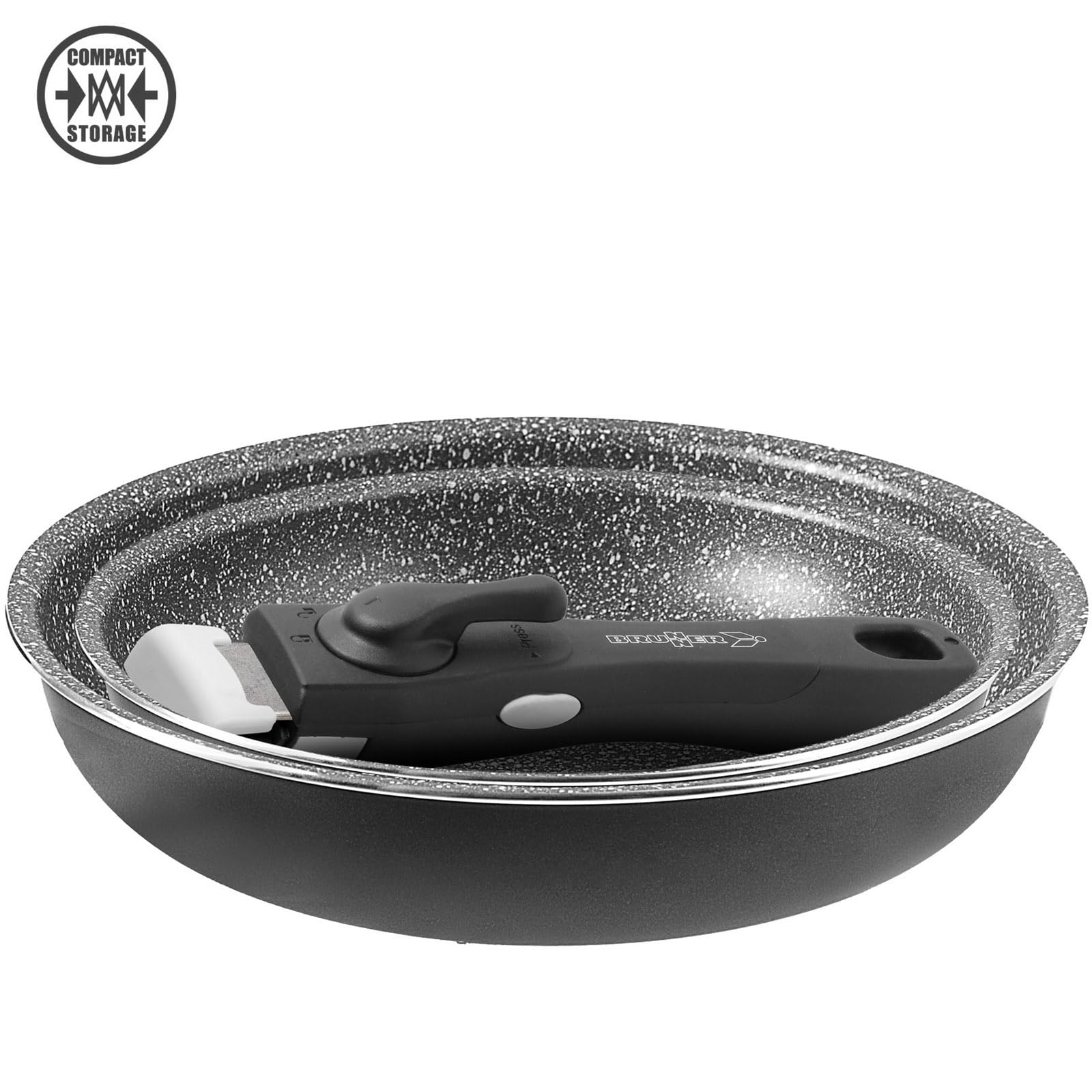 BRUNNER Pfannenset Pirate ø 28 cm und ø 22 cm