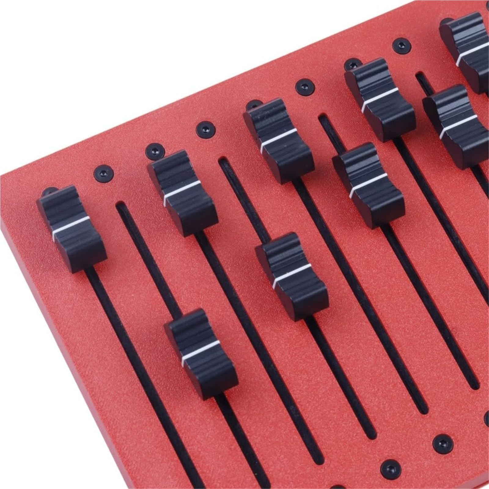 MIDI Fader Controller 12 Channel Motorized 100mm DAW | 12-Bit Dual Pitch Bend Mode,USB Type-C Bus Power Plug and Play DAW Control Surface for Studio Live Audio Mixing