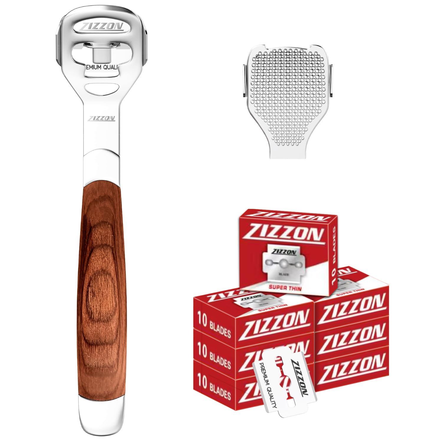 Amazon.com : ZIZZON Foot Care Pedicure Callus Shaver Hard Skin