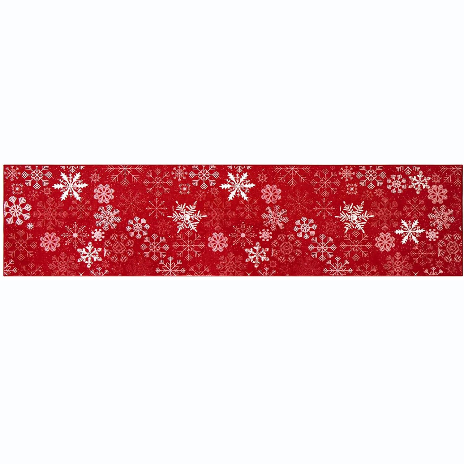 Runner Rugs,70 x 230 cm,Red White Christmas Decoration Patterns,Tappeti Decorativo Casa e Cucina Arredamento Soggiorno,