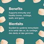Webber Naturals Vitamin C Chewbale 500 mg, 300 Orange Flavour Tablets, For Bones, Teeth, Immune and Antioxidant Health