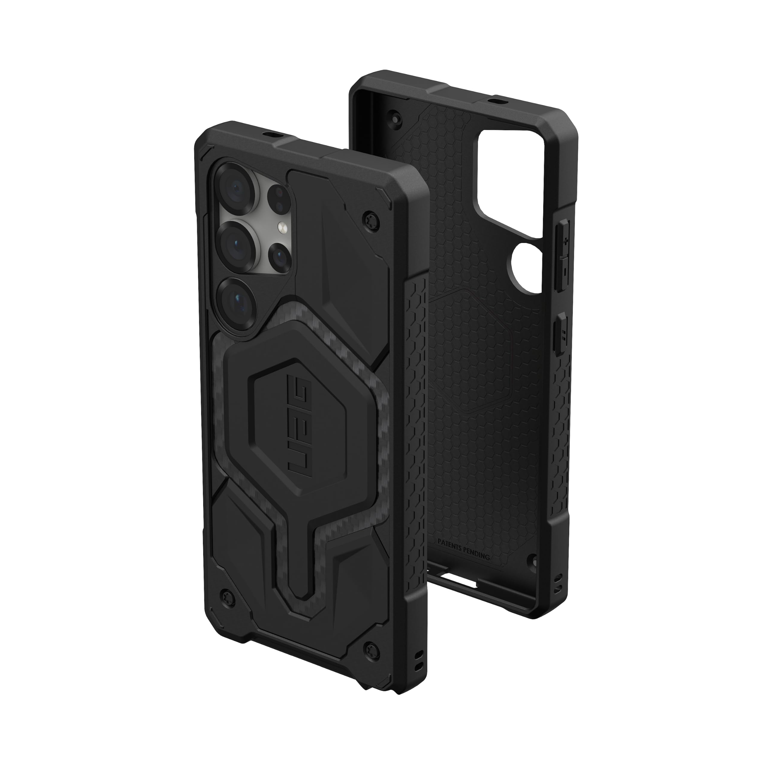 URBAN ARMOR GEAR - UAG - Custodia protettiva per Samsung Galaxy S25 Ultra da 6,9", compatibile con ricarica magnetica, robusta custodia protettiva in fibra di carbonio