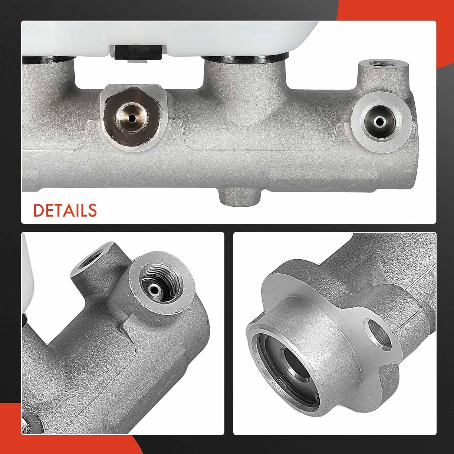 A-Premium Brake Master Cylinder Compatible with Ford Vehicles - E-250 Econoline/E-350 Econoline/E-350 Econoline Club Wagon 1994-1996, For F-250 1994-1995, For F-350 1993-1995 - Replace OE# F4TZ2140BD