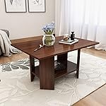 Home Centre | Helios Kohi | Engineered Wood | Center Table | Coffee Table | Brown | 1 Year Warranty