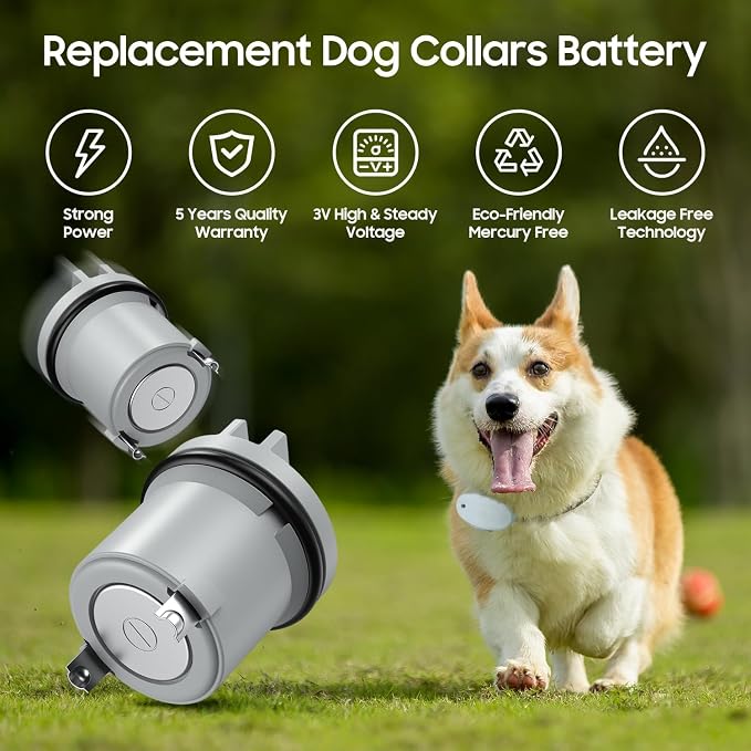 Baterías para Collar de Perro Compatible Invisible Fence 4 Piezas miniatura 2
