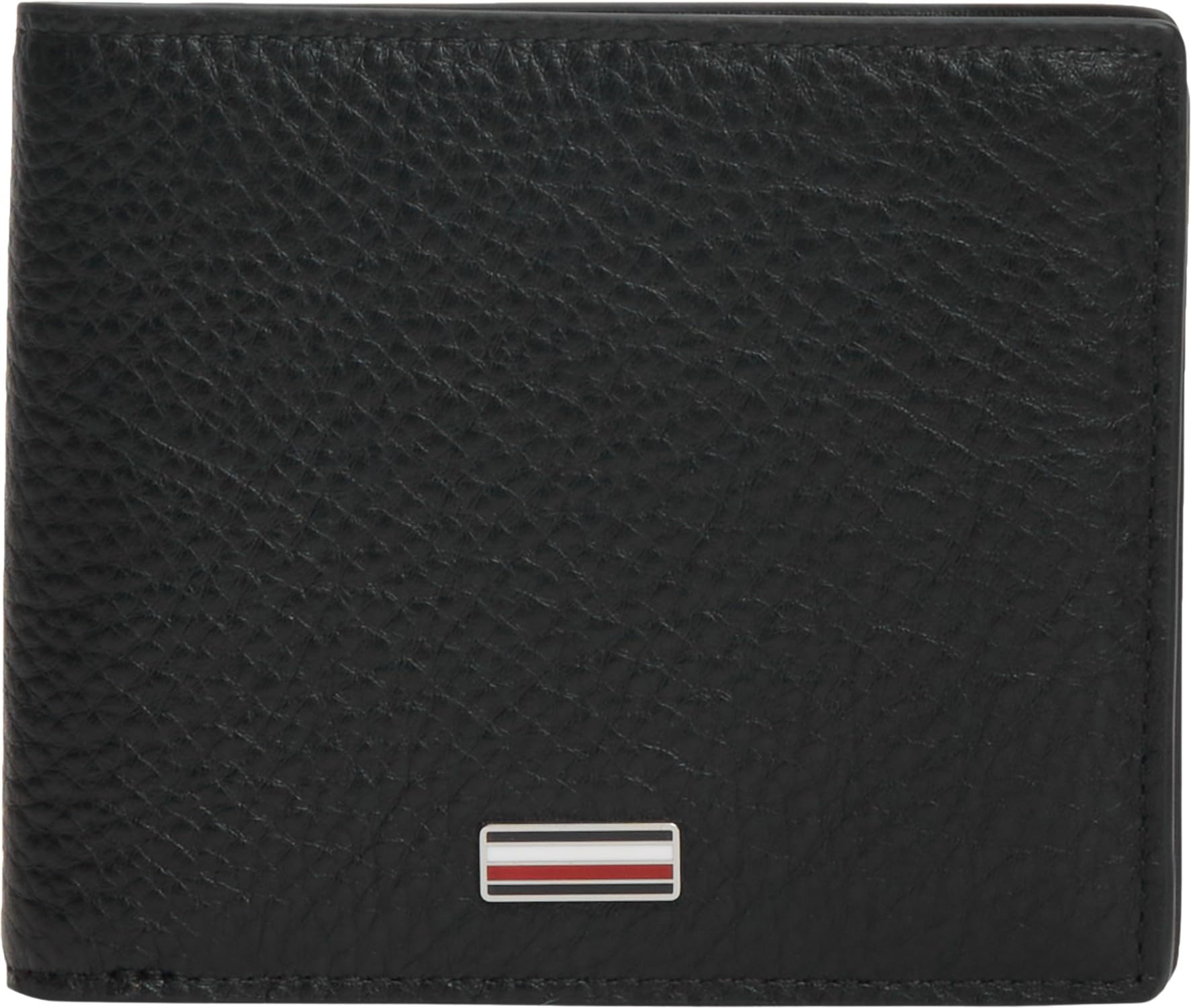 Tommy Hilfiger Men Th Central Cc and Coin AM0AM14496 Bifold Wallet, Black, One Size
