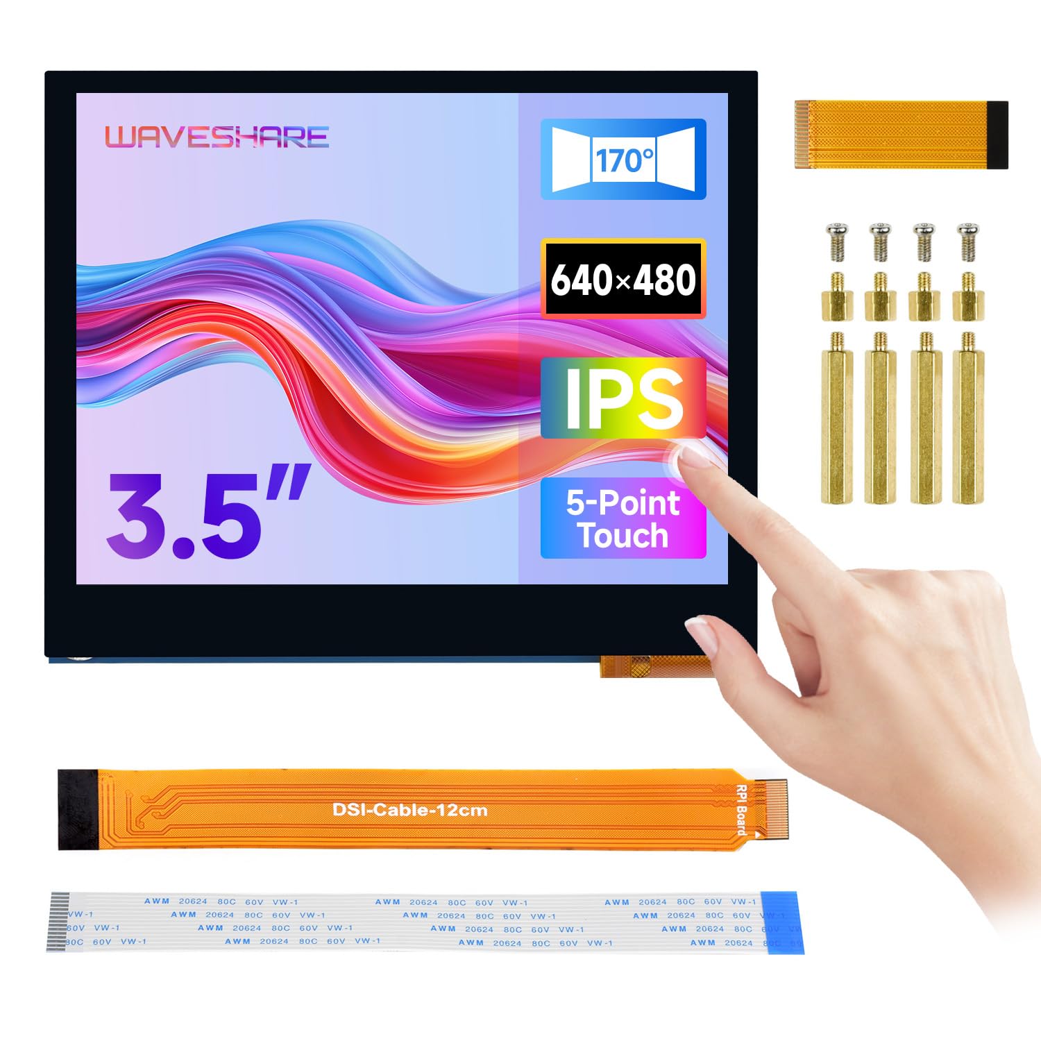 Amazon.com: Waveshare 3.5inch DSI Capacitive Touch Display