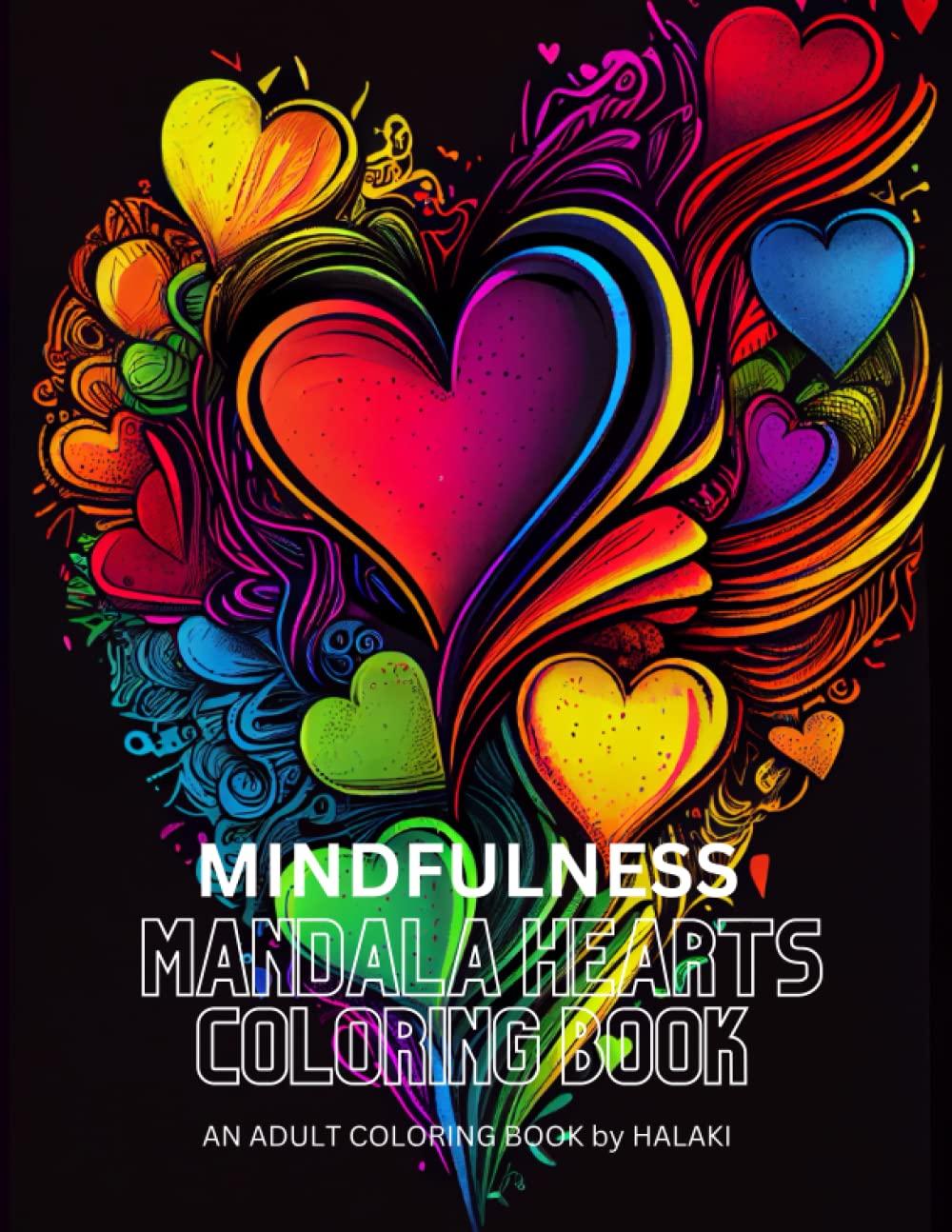 Mindfulness Heart Coloring Book for Mindful People: Adult Coloring Book With Stress Relieving Mandala Designs - Escape Reality and Treat Yourself to a Moment of Self-care, Meditation & Relaxation