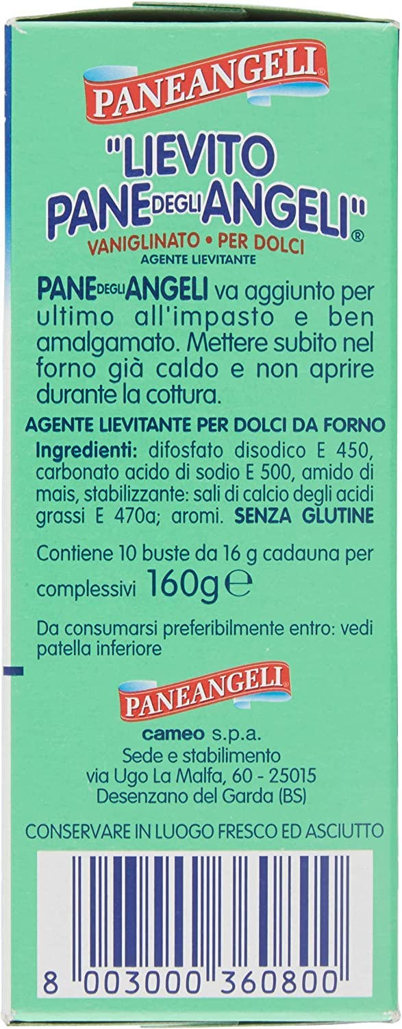 3 x Paneangeli Lievito Vanigliato