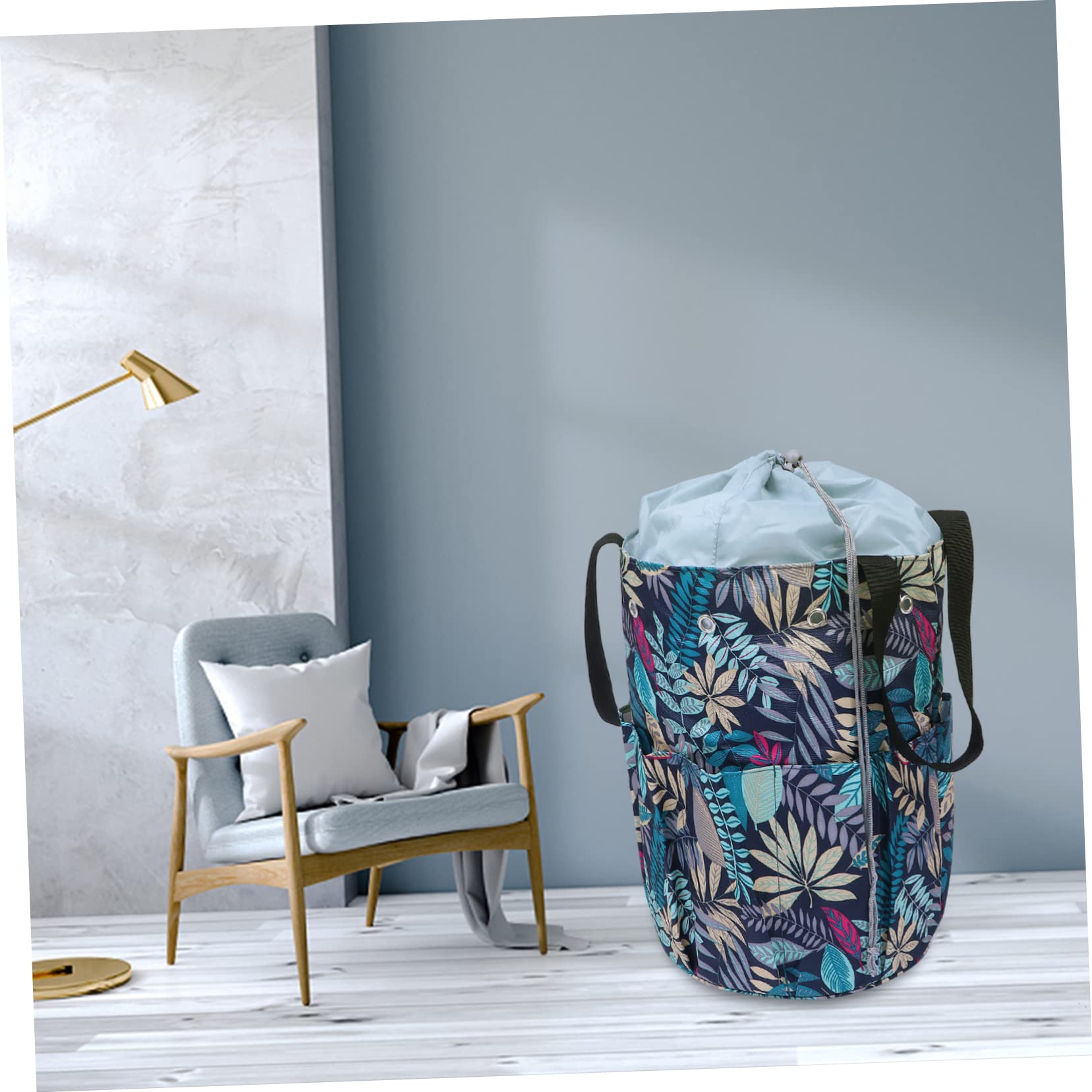 NUOBESTY 1pezzi Borsa Organizer Multifunzionale Oxford Per Lana Uncinetto e Accessori Creativi Design Pratico e Leggero Per e Appassionati Fai Da Te