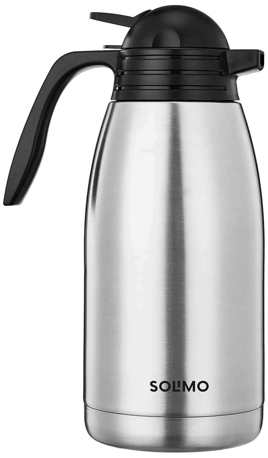 Amazon Brand Solimo Thermosteel Carafe, 24 Hours Hot or Cold, Tea