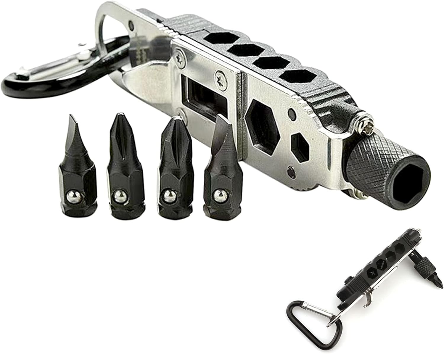 Buspoll Phillips screwdriver keychain tool flat screwdriver and