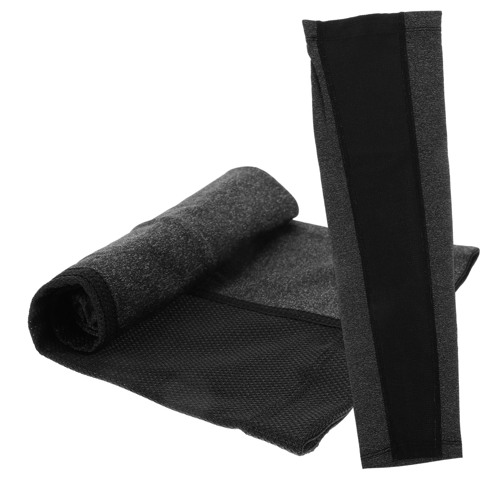 ibasenice Manga De Protección Solar Elástico Para Manga De Brazo Ultravioleta Manga Protectora Cubrir Hombres Mangas De Brazo Brazos Ciclismo Solar Apoyo Nylon Negro