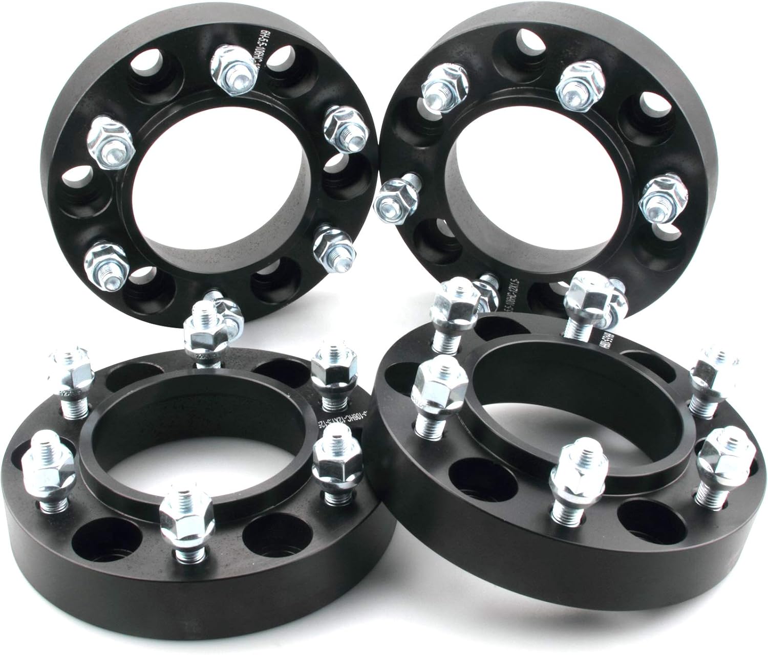 DCVAMOUS 4PC Black 6x5.5 Hubcentric Wheel Spacers 1.25 Inch w/ 12x1.5 Studs Compatible with Toyota 6 Lug for 1995-2021 Tacoma (Only 6 Lug) 2000-2006 Tundra DCVAMOUS 4PC Black 6x5.5 Hubcentric Wheel Spacers 1.25 Inch w/ 12x1.5 Studs Compatible with Toyota 6 Lug for 1995-2021 Tacoma (Only 6 Lug) 2000-2006 Tundra
