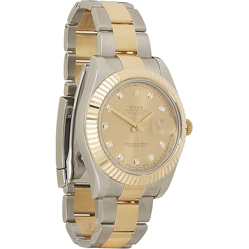 Rolex, Pre-loved 18K Yellow Gold & Diamond Jubilee Datejust 11633 41mm, Gold