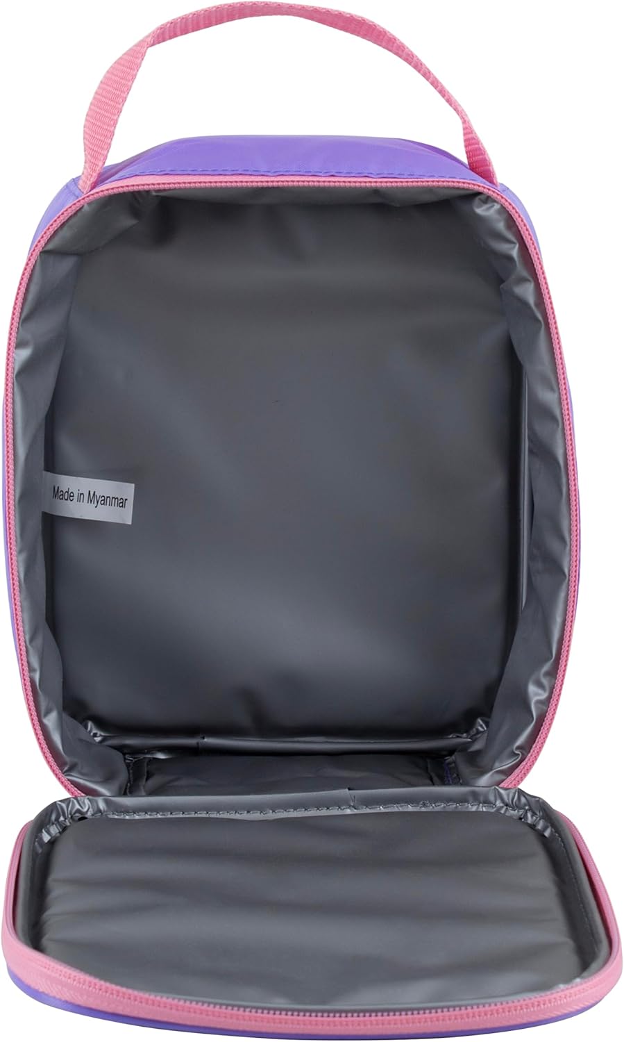 FUEL Lunch Backpack Set Water Resistant Dome Bookbag Bag Soft Reusable Insulated Cooler Lunch Box Thermal Travel Office Lunch Bag, Floral